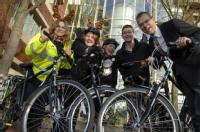 Launch of new campus cycle route
