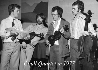 The Coull Quartet in 1977
