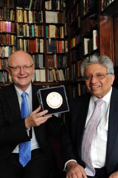 Vice-Chancellor with Professor Lord Kumar Bhattacharyya