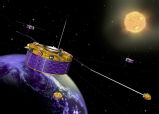 Cluster mission Artist's impression - press image copyright ESA