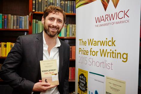 Phil Klay, Warwick Prize for Writing 2015