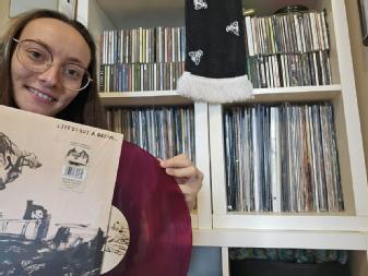 Annie Slinn, vinyl enthusiast