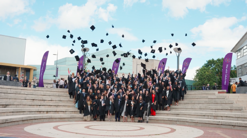 Students graduating from The University of Warwick