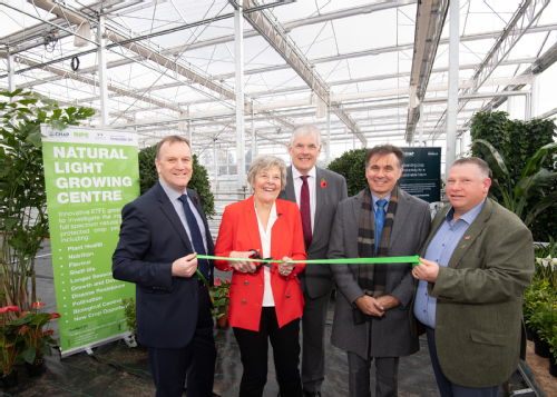 Official opening of Natural Light Growing Centre