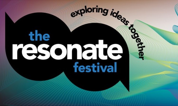The resonate festival logo