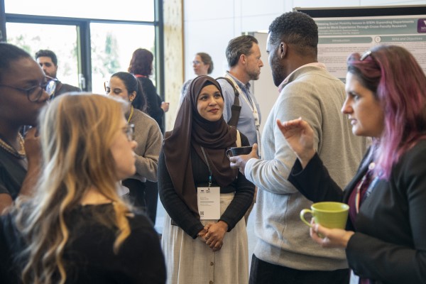 Delegate conversations at the 2024 conference