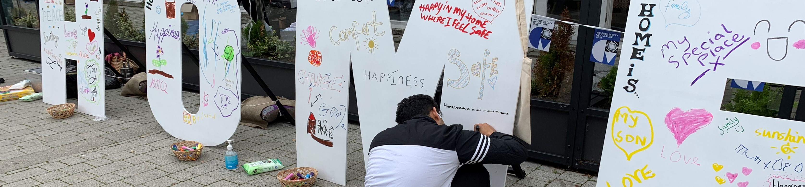 Home - part of the 2021 Arts and Homelessness festival