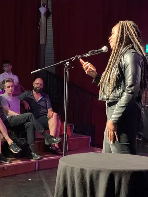 Poets perform at Slam in the City