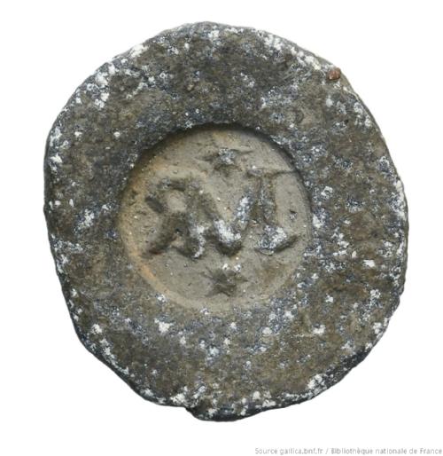 Lead token from the BnF