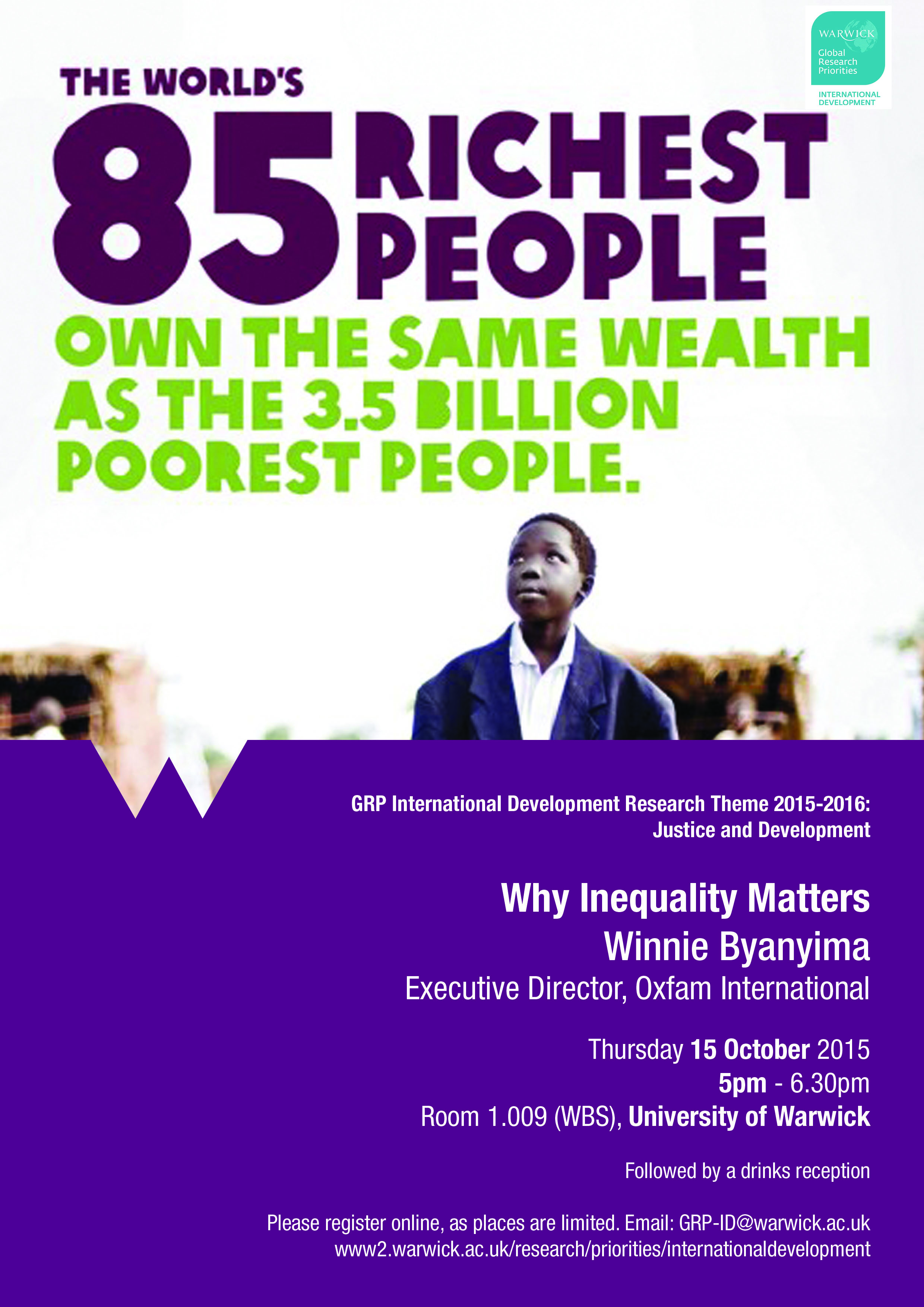 Oxfam poster