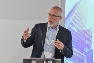 Professor Jon Coaffee (Politics & International Studies) discusses making urban areas more resilient and sustainable at the Towards A More Sustainable & Resilient City session