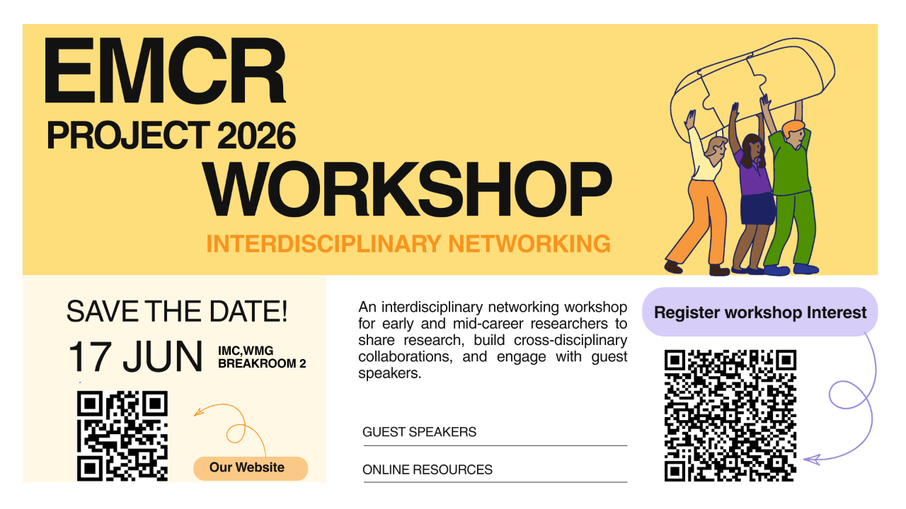 poster with workshop description