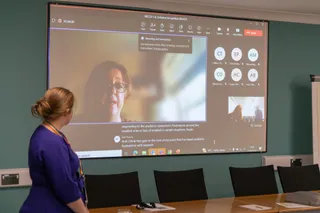 Sarah Wilson, WMG (Warwick) and Stef Thorne (Associate Director - Knowledge Exchange Development from London College of Fashion) who joined online