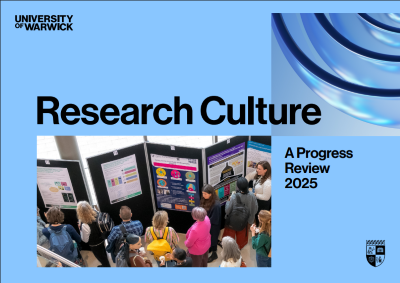 Research culture review front page title