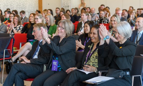 The audience at Warwick's Research Celebration Event 2025