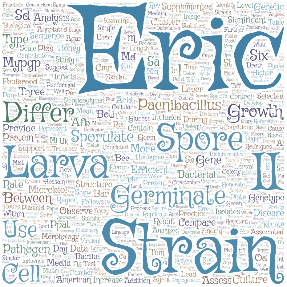 Wordle bee pest paper