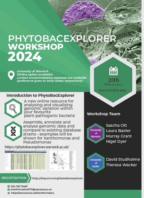 PhytoBacExplorer workshop flyer
