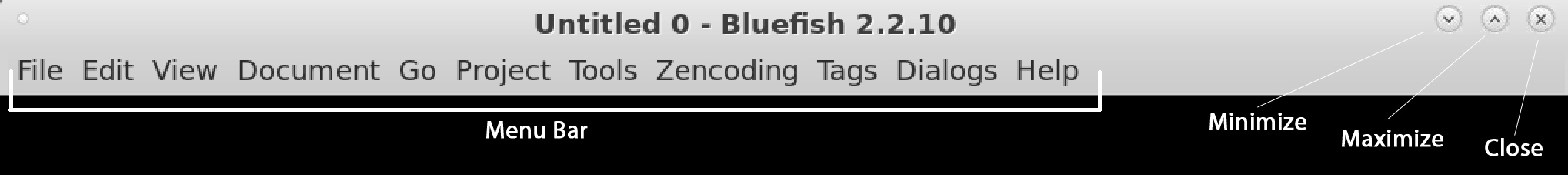 MATE Window Menu Bar