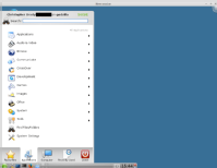 KDE Main Menu Programs Page