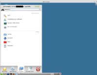 KDE Main Menu computer tab