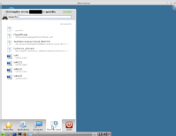KDE Main Menu Recently Used