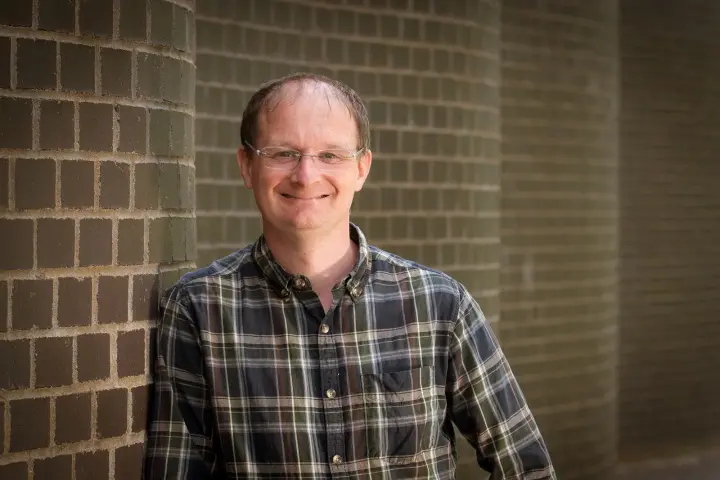 Dr David Walker, Facility Manager of the X-ray Diffraction RTP