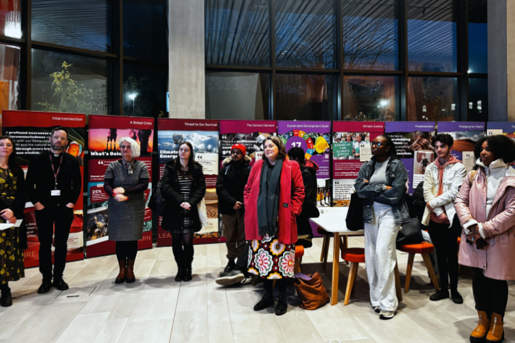 Seeds of Hope and Action exhibition launch attendees