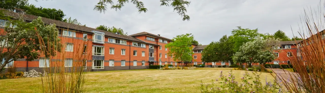 University accommodation.