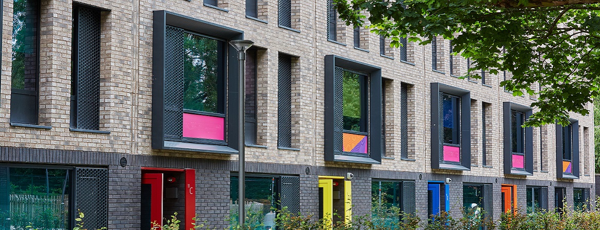 an image of students on campus at the University of Warwick