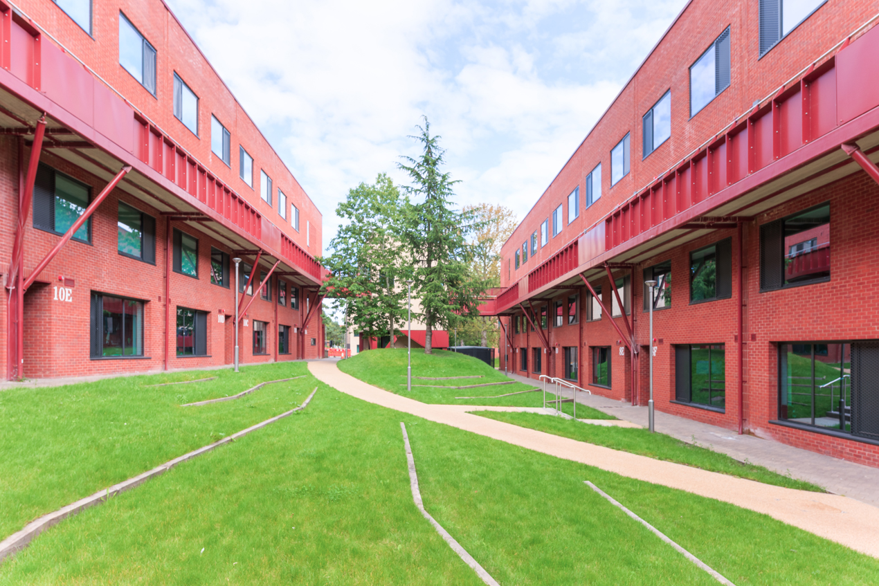Exterior of Cryfield Townhouses