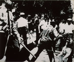 Birmingham Race Riot by Andy Warhol