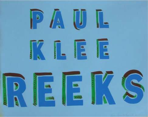 Paul Klee Reeks by Bob & Roberta Smith