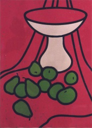 Fruit and Bowl by Patrick Caulfield