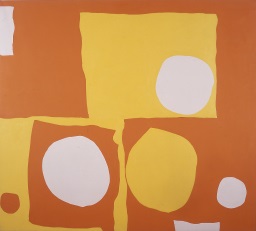 Orange and Lemon with White by Patrick Heron