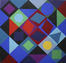 Planetariche Folklore by Victor Vasarely