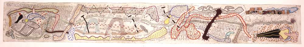 Parish Map, Old Milverton by Simon Lewty, 1986