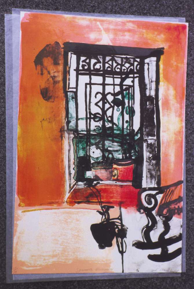 Spanish Window by Barbara Rae, 1992
