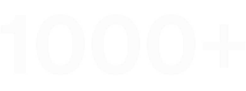 1000+