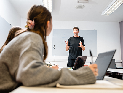 Students in a seminar