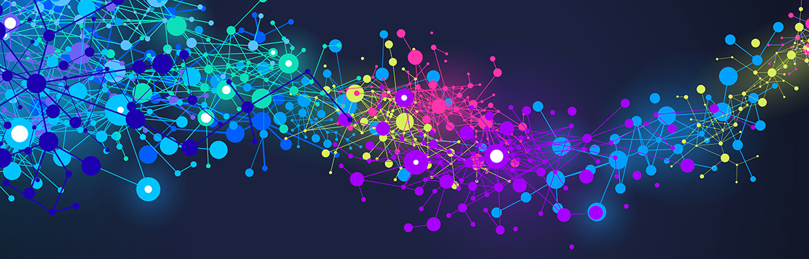 Abstract network pattern