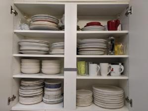Kitchen- crockery cupboard