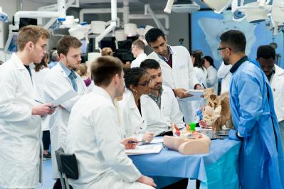 A group of Warwick Medical School students.