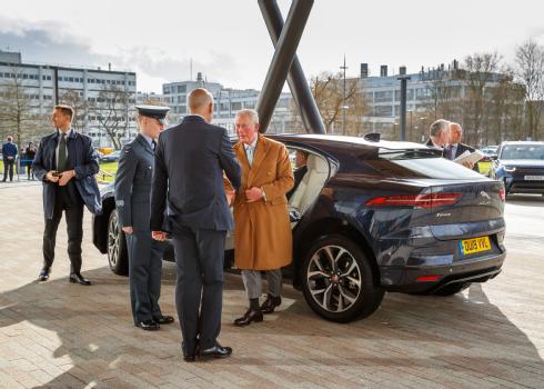 HRH The Prince of Wales officially opens the NAIC