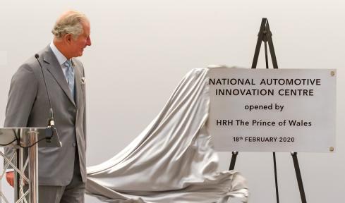 HRH The Prince of Wales officially opens the NAIC 