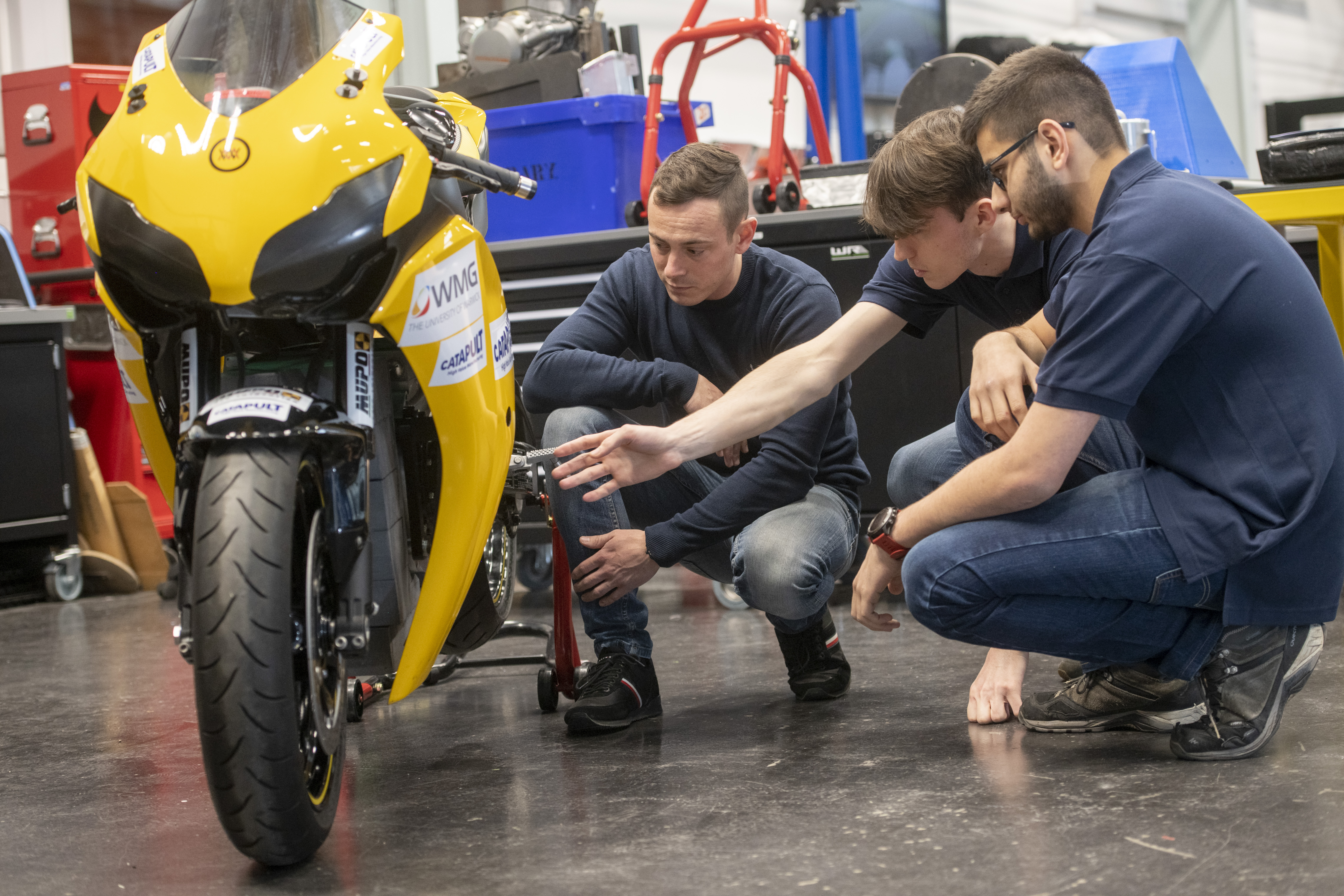 Newswise: Electric superbike designed by students to race this summer