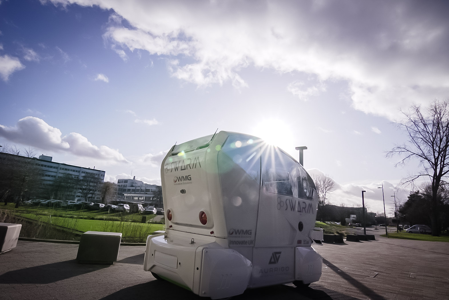 Newswise: Autonomous pods SWARM together like bees in world first demonstration