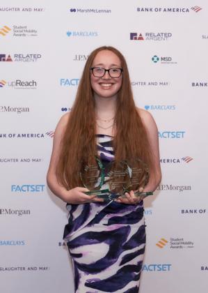 University of Warwick student and winner of three Student Social Mobility Awards.