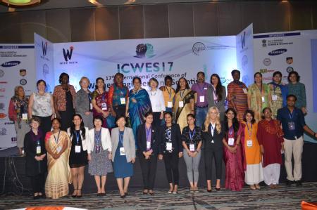 The 17th International Conference of Women Engineers and Scientists group photo