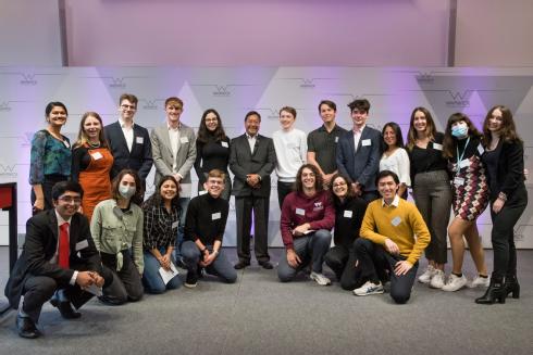 His Excellency Luis Alberto Arce Catacora, President of the Plurinational State of Bolivia, meets with University of Warwick students