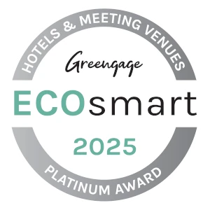 Hotels and meeting venues Greengage EcoSmart 2025 Platinum Award